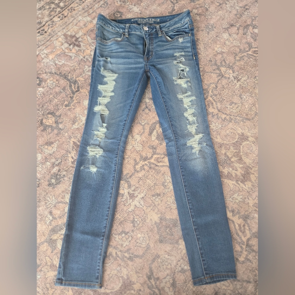American Eagle Outfitters Super Stretch Jegging Size 8